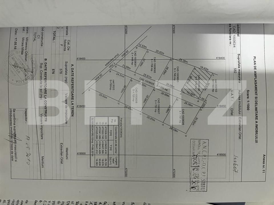 Teren de vânzare Exterior Vest - 145912TV | BLITZ Sibiu | Poza13