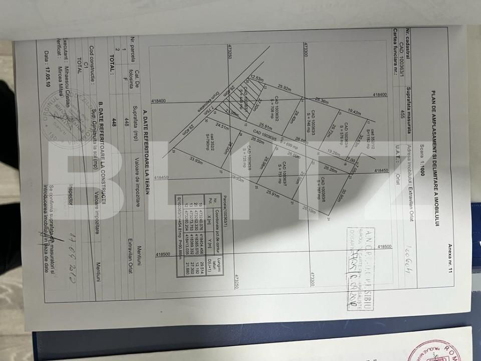 Teren de vânzare Exterior Vest - 145912TV | BLITZ Sibiu | Poza6