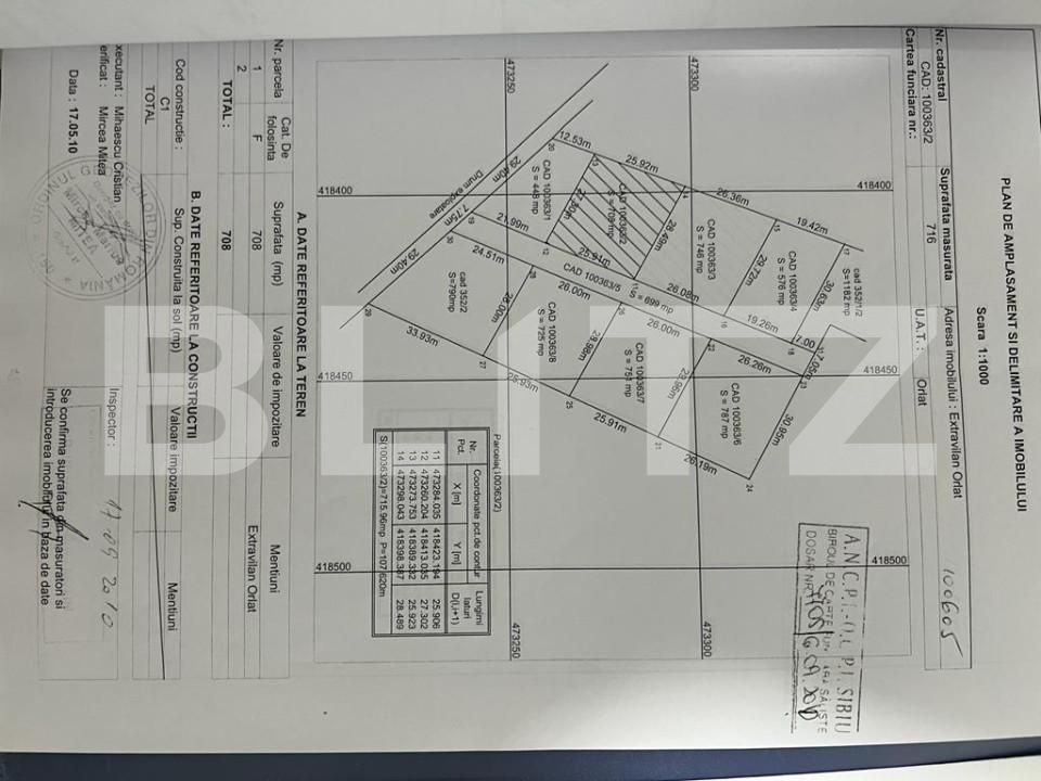 Teren de vânzare Exterior Vest - 145912TV | BLITZ Sibiu | Poza17