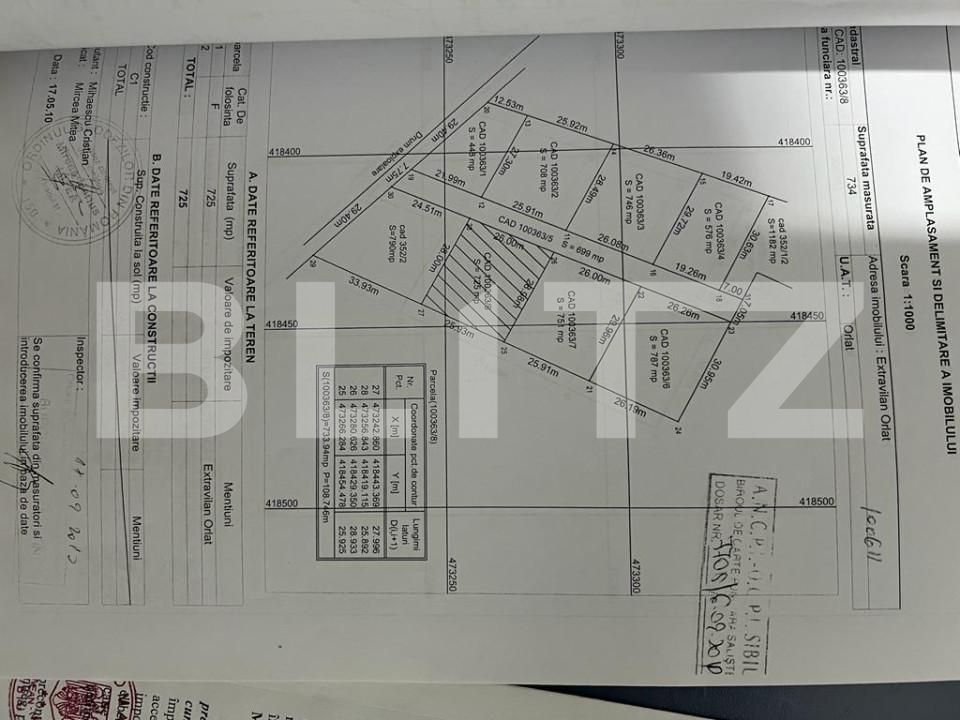 Teren de vânzare Exterior Vest - 145912TV | BLITZ Sibiu | Poza15