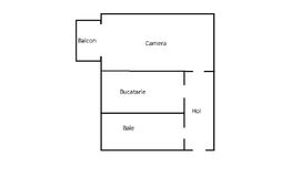 Garsoniera, 25 mp, mobilata utilata, Hipodrom 3