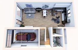 Casa individuala, 210 mp, teren 467 mp, Calea Cisnadiei