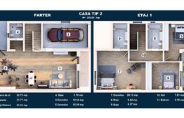 Casa individuala, 210 mp, teren 467 mp, Calea Cisnadiei