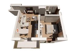 Apartament 2 camere  43mp utili intr-un ansamblu NOU, in orasul Talmaciu