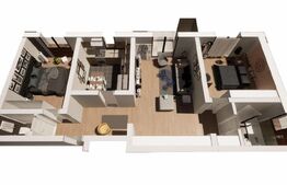 Apartament SPATIOS 3 camere DECOMANDATE in Talmaciu