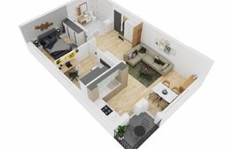 Apartament Nou FINISAT cu 3 camere de vanzare in Sibiu, Doamna Stanca