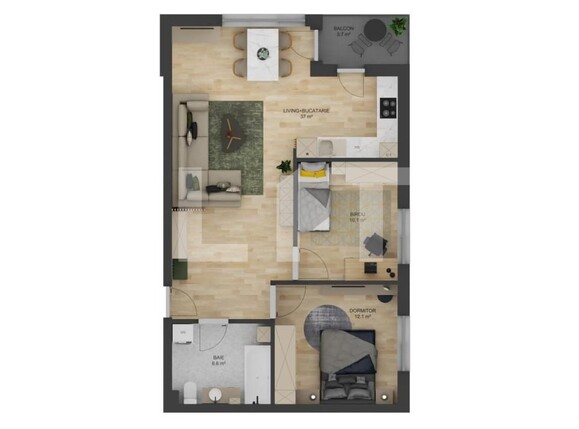 Apartament de vânzare 3 camere Doamna Stanca - 155711AV | BLITZ Sibiu | Poza4