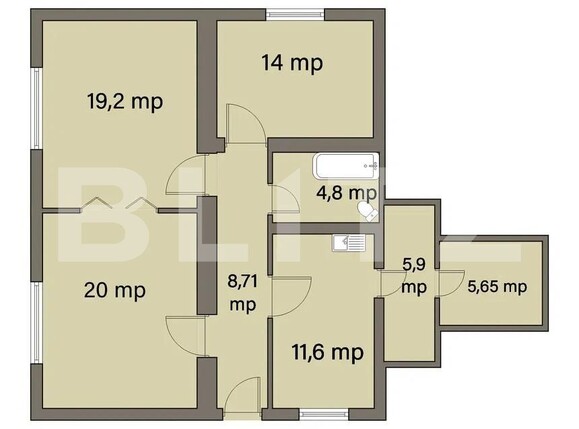 Apartament de vânzare 3 camere Trei Stejari - 158923AV | BLITZ Sibiu | Poza13