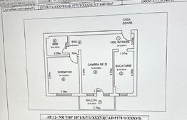 Apartament 2 camere, semidecomandat   - Selimbar