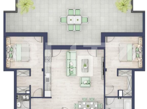 Apartament de vânzare 3 camere Turnisor - 164084AV | BLITZ Sibiu | Poza1