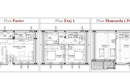 Casa la cheie, 119 mp utili, zona Cristian