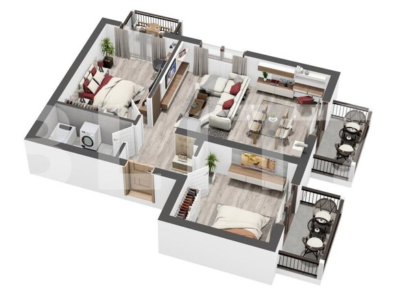 Apartament de vânzare 3 camere Șelimbăr - 166192AV | BLITZ Sibiu | Poza2