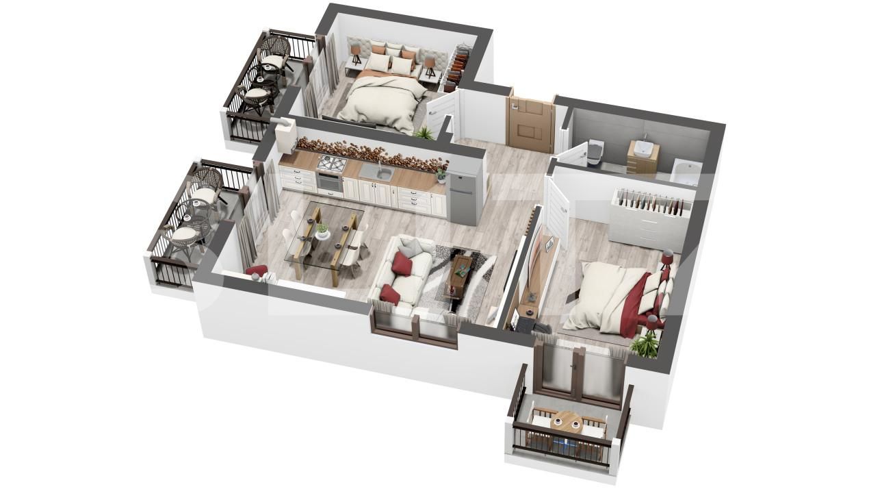 Apartament de vânzare 3 camere Șelimbăr - 166192AV | BLITZ Sibiu | Poza1