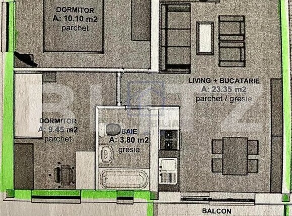 Apartament de vânzare 3 camere Nord Vest - 166409AV | BLITZ Sibiu | Poza9