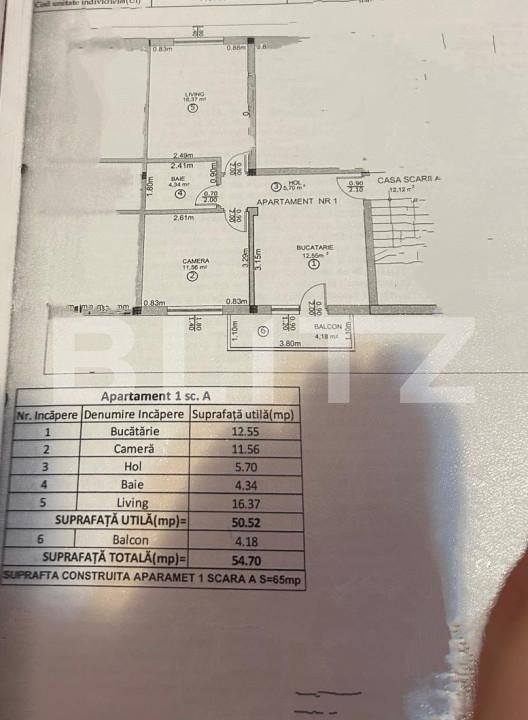 Apartament de vânzare 2 camere Calea Cisnadiei - Arhitectilor - 166525AV | BLITZ Sibiu | Poza11