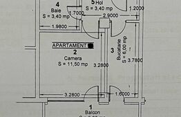 Garsoniera de vanzare, 31 mp, zona Mihai Viteazu, Selimbar