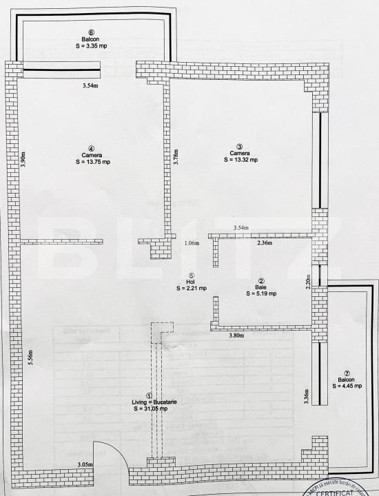 Apartament de vânzare 3 camere Turnisor - 169442AV | BLITZ Sibiu | Poza15