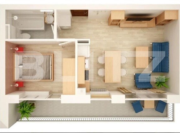 Apartament de vânzare 2 camere Turnisor - 170018AV | BLITZ Sibiu | Poza12