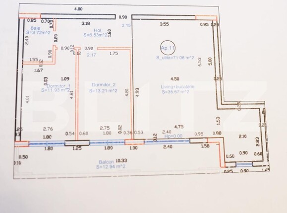 Apartament de vânzare 3 camere Lazaret - 170218AV | BLITZ Sibiu | Poza12