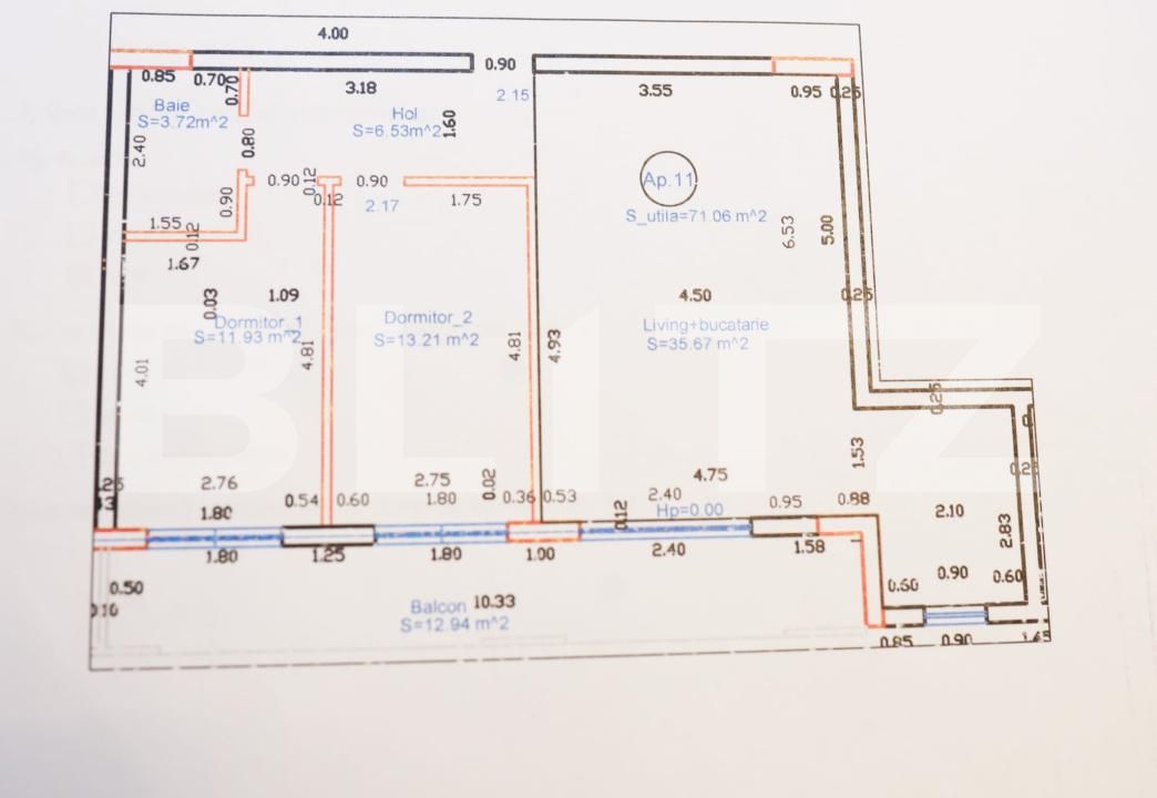 Apartament de vânzare 3 camere Lazaret - 170218AV | BLITZ Sibiu | Poza12