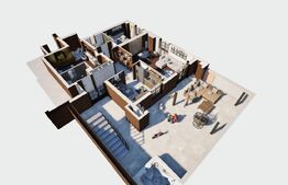 Penthouse de vanzare, cu 3 camere, 91 mp, zona Ansamblul Vest Residence