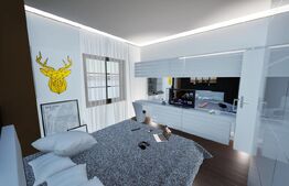 Penthouse de vanzare, cu 3 camere, 91 mp, zona Ansamblul Vest Residence