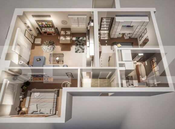 Apartament de vânzare 3 camere Nord Vest - 171221AV | BLITZ Sibiu | Poza3