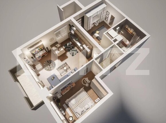 Apartament de vânzare 3 camere Nord Vest - 171221AV | BLITZ Sibiu | Poza2