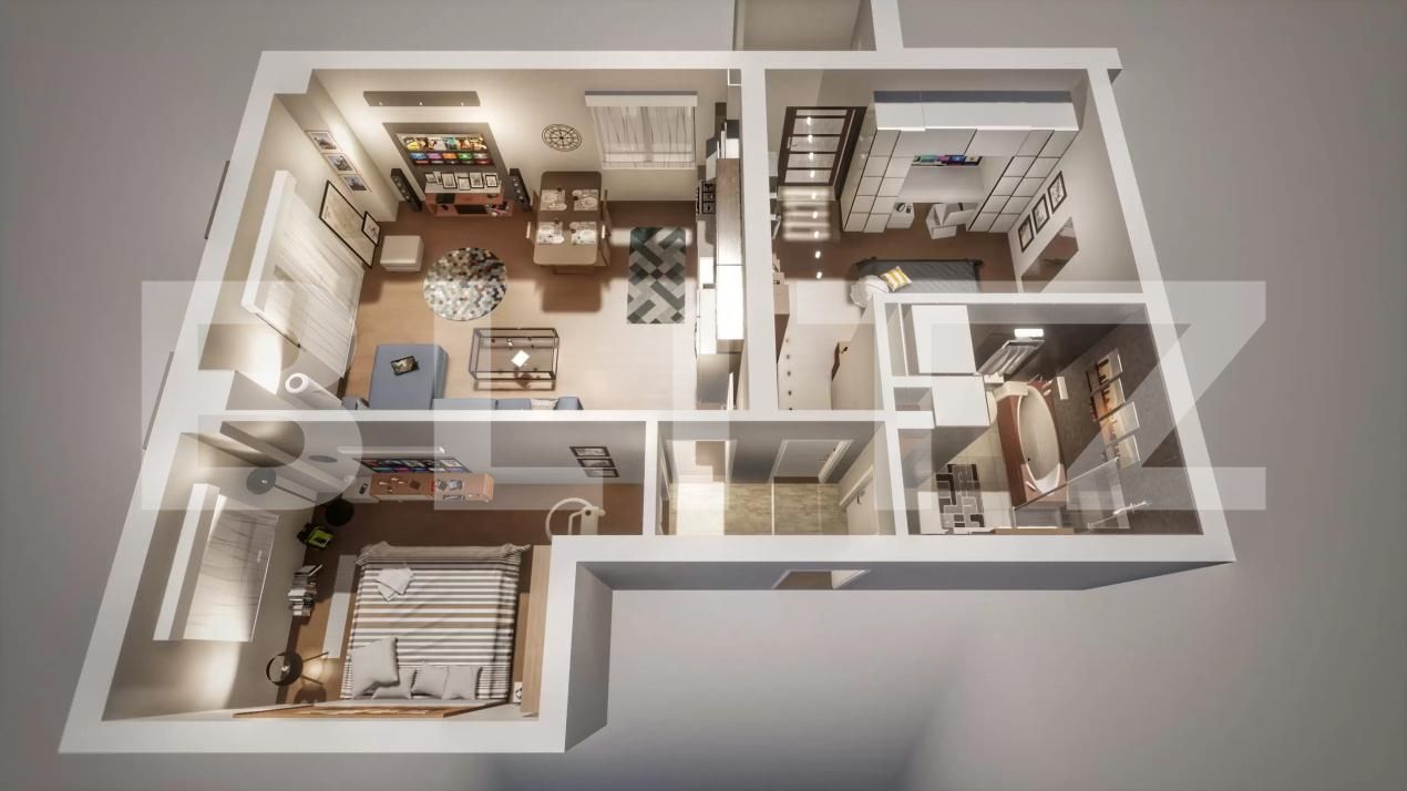 Apartament de vânzare 3 camere Nord Vest - 171221AV | BLITZ Sibiu | Poza3