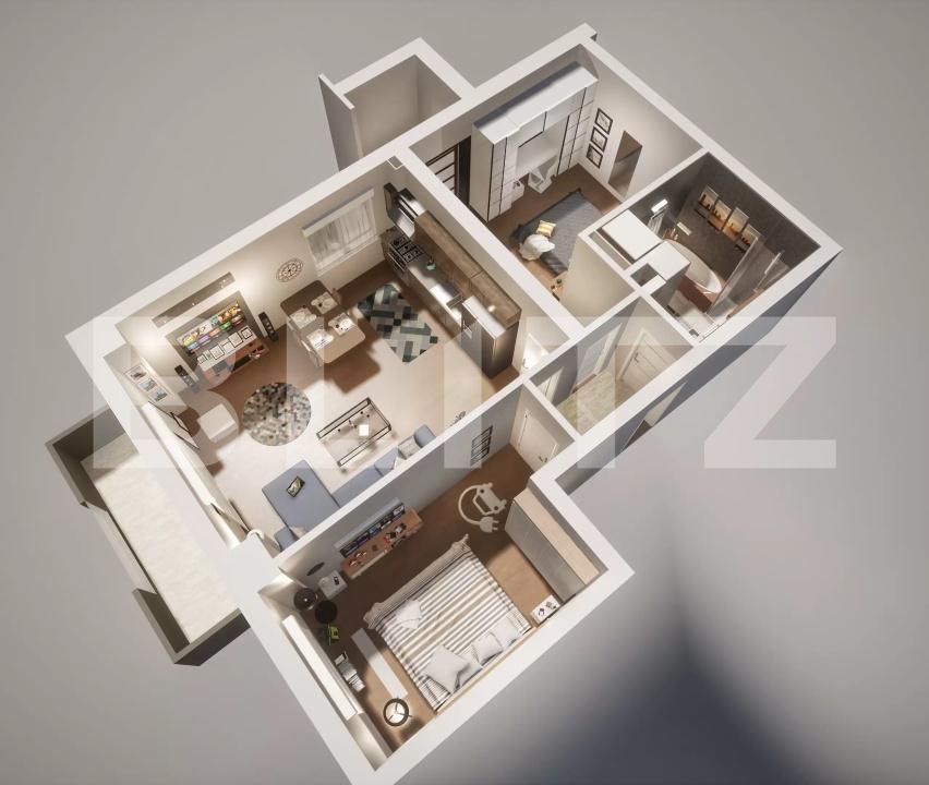 Apartament de vânzare 3 camere Nord Vest - 171221AV | BLITZ Sibiu | Poza2