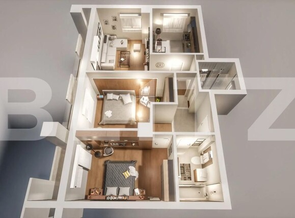 Apartament de vânzare 3 camere Nord Vest - 171224AV | BLITZ Sibiu | Poza3