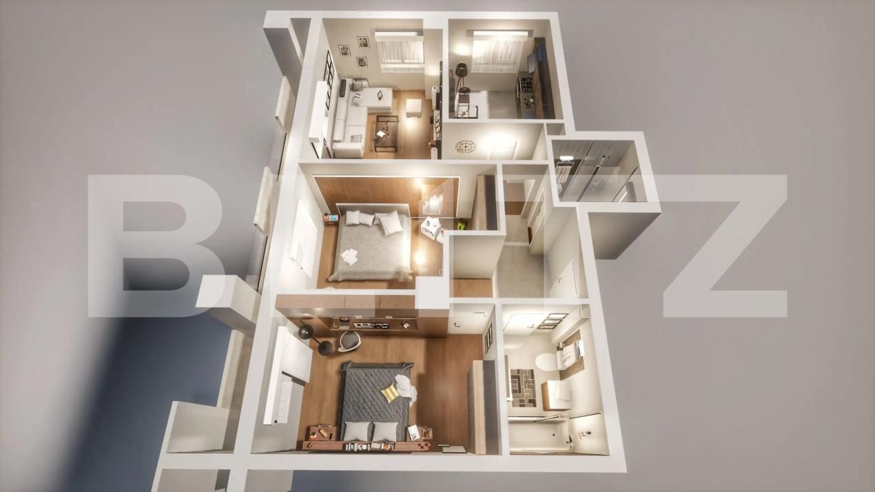 Apartament de vânzare 3 camere Nord Vest - 171224AV | BLITZ Sibiu | Poza3