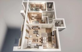 Apartament de vanzare, cu 3 camere, 69 mp, zona Ansamblul Vest Residence