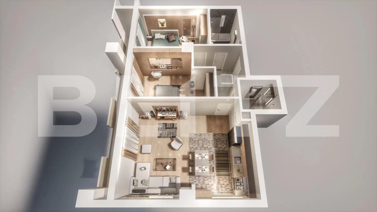 Apartament de vânzare 3 camere Nord Vest - 171226AV | BLITZ Sibiu | Poza2