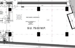 Spațiu comercial de inchiriat, 79 mp, în vilă nouă, zona Turnișor