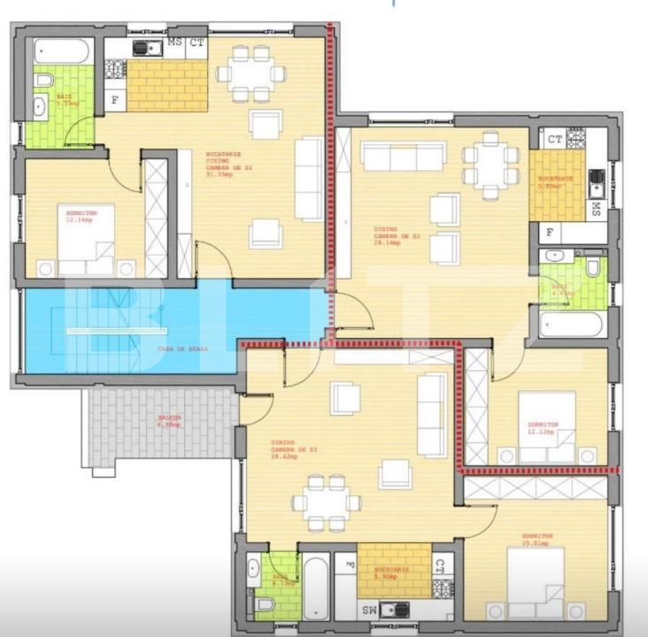 Apartament de vânzare 2 camere Șelimbăr - 173865AV | BLITZ Sibiu | Poza5