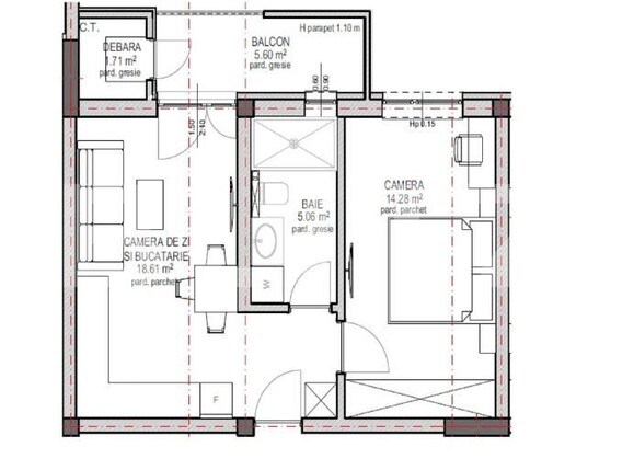 Apartament de vânzare 2 camere Tiglari - 174158AV | BLITZ Sibiu | Poza5