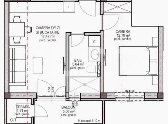 Apartament de vânzare 2 camere Tiglari - 174159AV | BLITZ Sibiu | Poza5