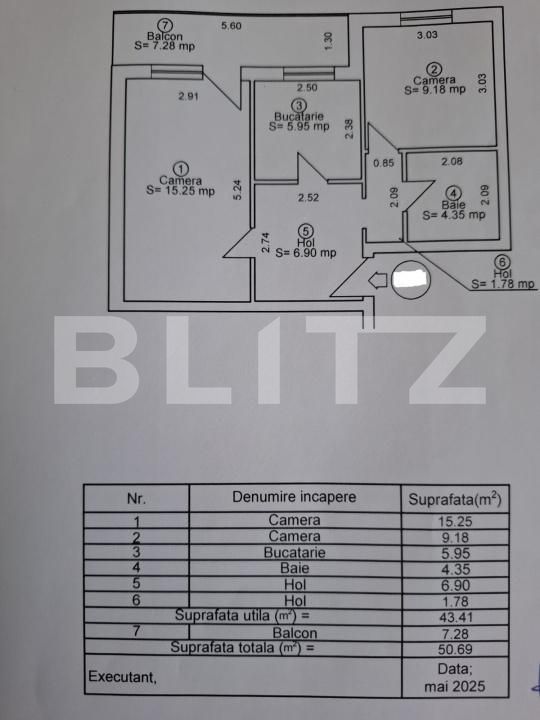 Apartament de vânzare 2 camere Rahovei - 185898AV | BLITZ Sibiu | Poza7
