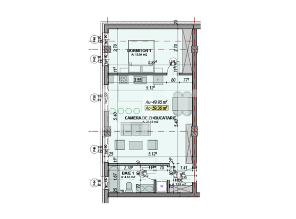 Apartament de vânzare 2 camere Ferneziu - 63788AV | BLITZ Sibiu | Poza12