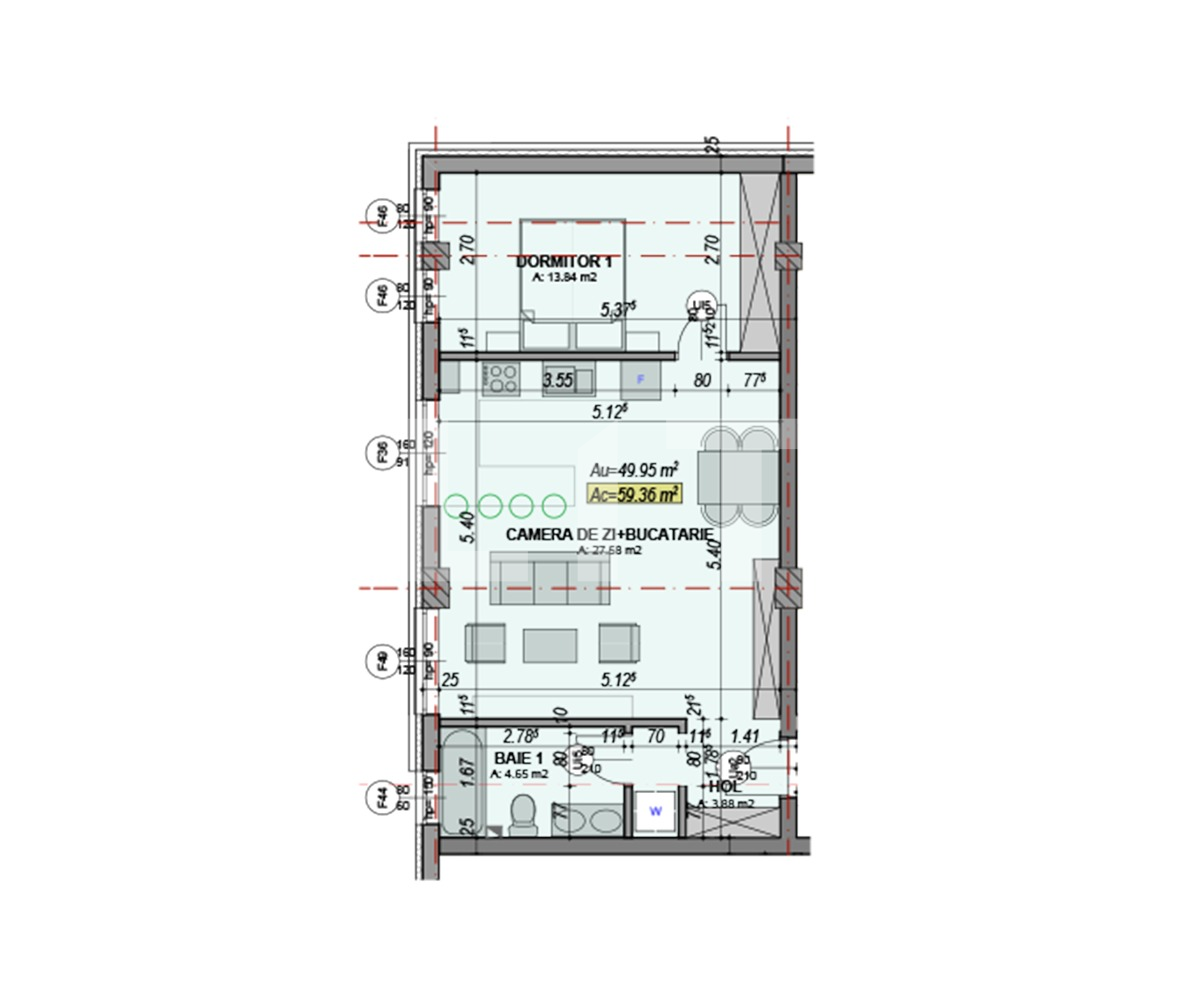Apartament de vânzare 2 camere Ferneziu - 63788AV | BLITZ Sibiu | Poza12
