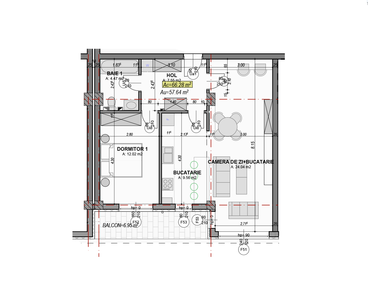Apartament de vânzare 2 camere Ferneziu - 63835AV | BLITZ Sibiu | Poza1
