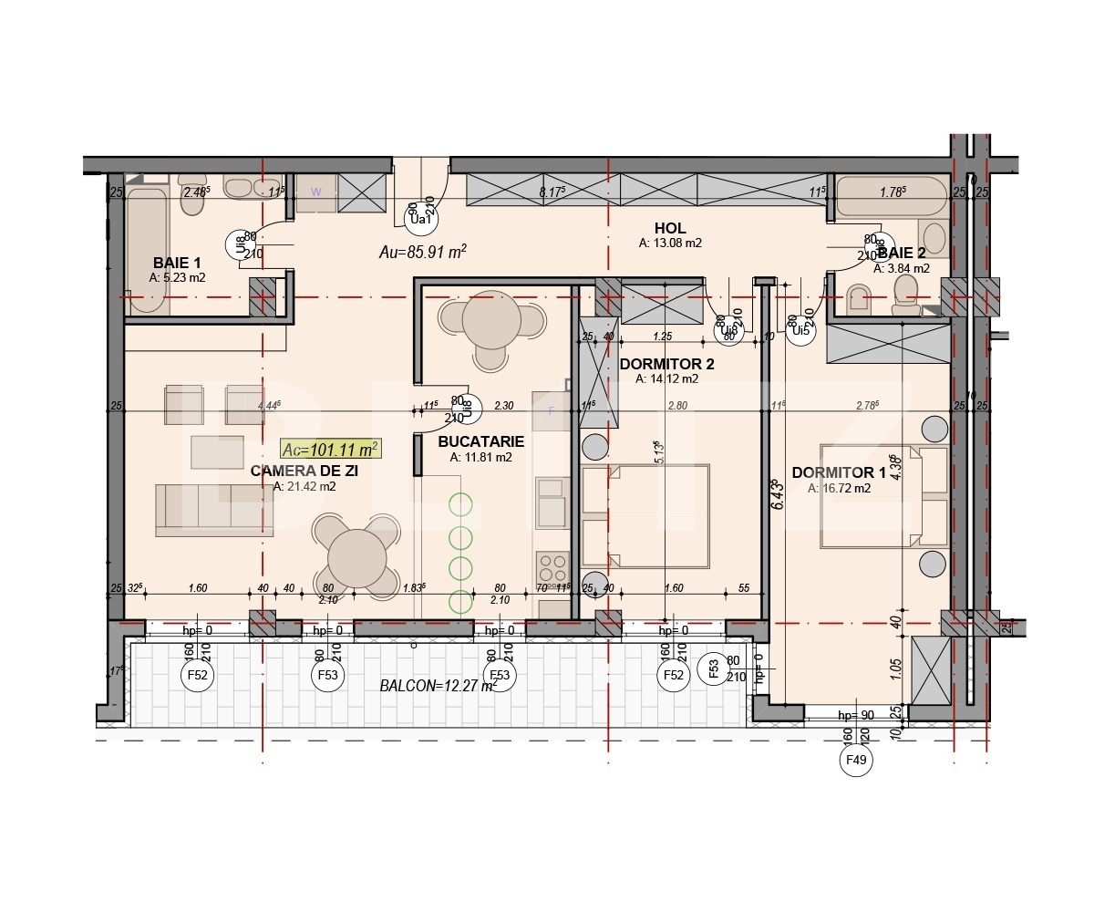 Apartament de vânzare 3 camere Ferneziu - 63836AV | BLITZ Sibiu | Poza11