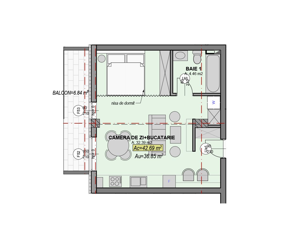 Garsonieră de vânzare Ferneziu - 63838AV | BLITZ Sibiu | Poza1