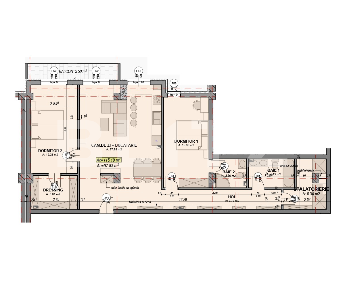 Apartament de vânzare 3 camere Ferneziu - 63839AV | BLITZ Sibiu | Poza13