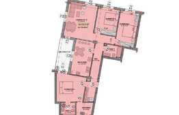 Vanzare 4 camere, 109,08 mp utili, balcon 9.12 mp, imobil NOU