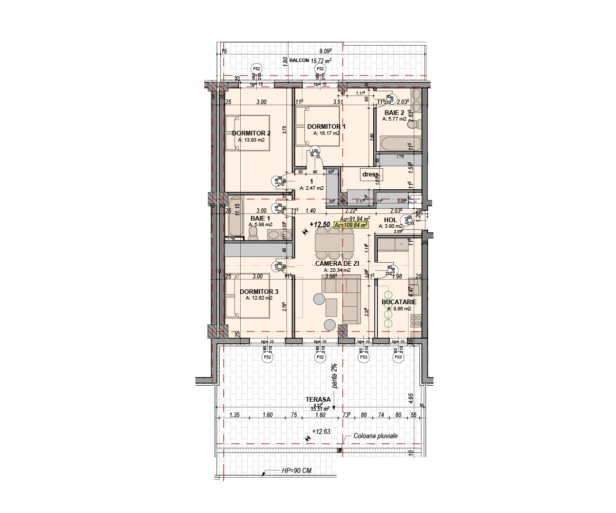 Apartament de vânzare 4 camere Ferneziu - 63841AV | BLITZ Sibiu | Poza1