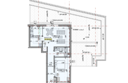 Vanzare 2 camere,  57,71 mp, TERASA 92 mp!