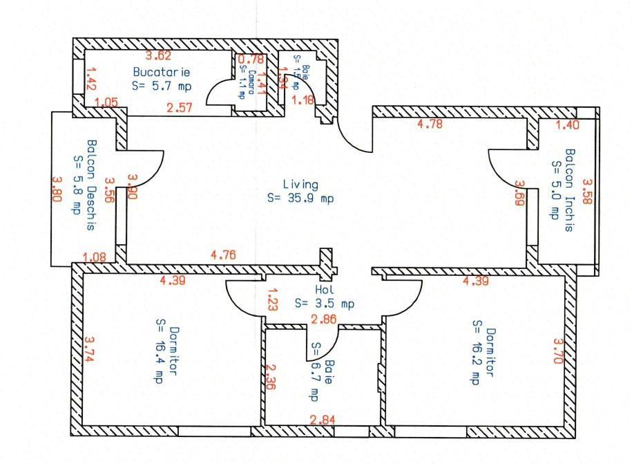 Apartament de vânzare 3 camere Valea Aurie - 64139AV | BLITZ Sibiu | Poza1
