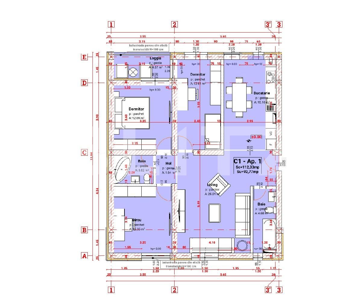 Apartament de vânzare 4 camere Șelimbăr - 64792AV | BLITZ Sibiu | Poza2